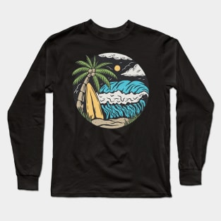 SURF GOOD VIBES Long Sleeve T-Shirt